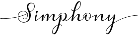 preview image of the Simphony font