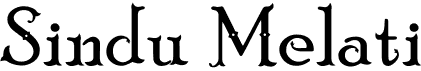 preview image of the Sindu Melati font