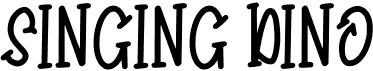 preview image of the Singing Dino font