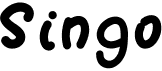 preview image of the Singo font