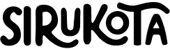 preview image of the Sirukota font