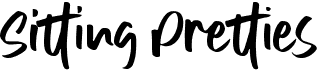 preview image of the Sitting Pretties font