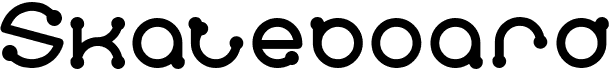 preview image of the Skateboard font