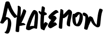 preview image of the Skatenow font