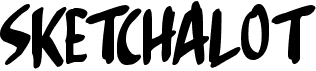 preview image of the Sketchalot font
