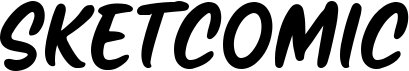 preview image of the Sketcomic font