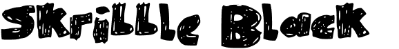 preview image of the Skribble Black font