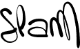 preview image of the Slam font