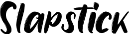 preview image of the Slapstick font