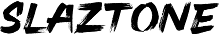 preview image of the Slaztone font
