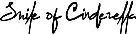 preview image of the Smile of Cinderella font
