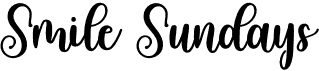 preview image of the Smile Sundays font