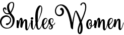 preview image of the Smiles Women font