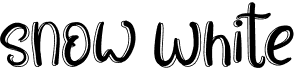 preview image of the Snow White font