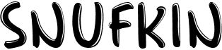preview image of the Snufkin font