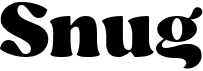 preview image of the Snug font