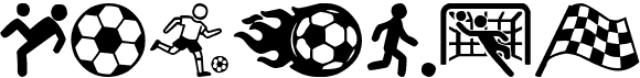 preview image of the Soccer Icons font