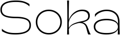 preview image of the Soka font