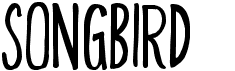 preview image of the Songbird font