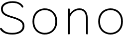 preview image of the Sono font