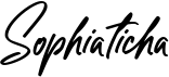 preview image of the Sophiaticha font