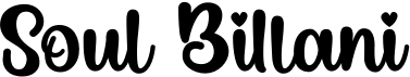 preview image of the Soul Billani font