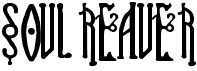 preview image of the Soul Reaver font