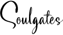 preview image of the Soulgates font