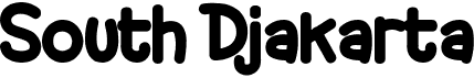 preview image of the South Djakarta font