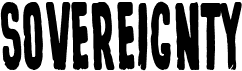 preview image of the Sovereignty font