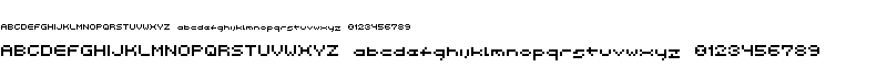 preview image of the Spacebit font
