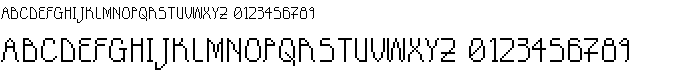 preview image of the Space Survival font