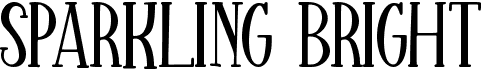 preview image of the Sparkling Bright font