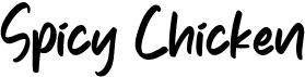 preview image of the Spicy Chicken font