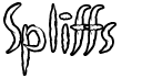preview image of the Spliffs font