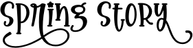 preview image of the Spring Story font