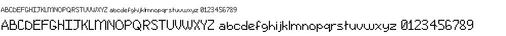 preview image of the Sprite Comic font