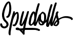 preview image of the Spydolls font
