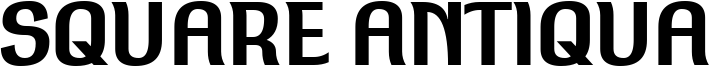 preview image of the Square Antiqua font