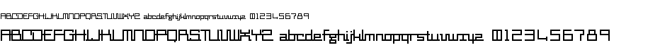 preview image of the Square-Millimeter font