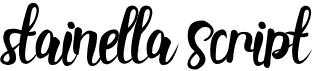 preview image of the Stainella Script font