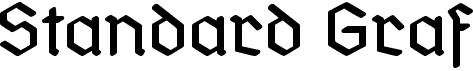 preview image of the Standard Graf font