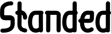 preview image of the Standed font