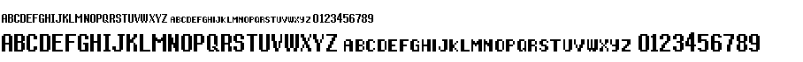 preview image of the Star Fox/Starwing font