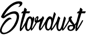 preview image of the Stardust font