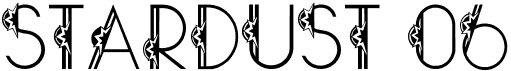 preview image of the Stardust 06 font