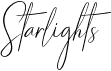 preview image of the Starlights font