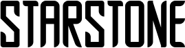preview image of the Starstone font