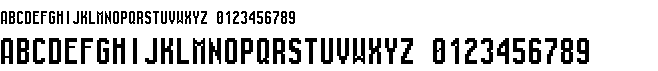 preview image of the Starting Machine font