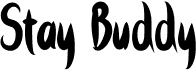 preview image of the Stay Buddy font